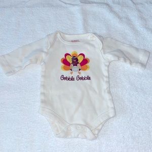 Gobble gobble thanksgiving onsie